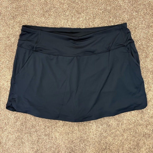 Puma Women's PWRMESH Skort Size XXL Navy Pockets Golf Skirt w/ Shorts NWT $70 - Picture 3 of 16